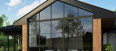 Тонировка стеклянных фасадов, витрин и окон